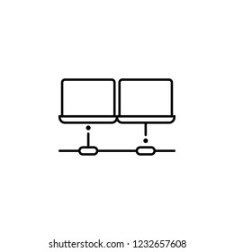 lan, internet technology icon. Element of internet technology icon for mobile concept and web apps. Thin line lan, internet technology icon can be used for web and mobile