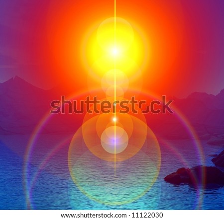 Similar – Image, Stock Photo the downfall Summer Sun