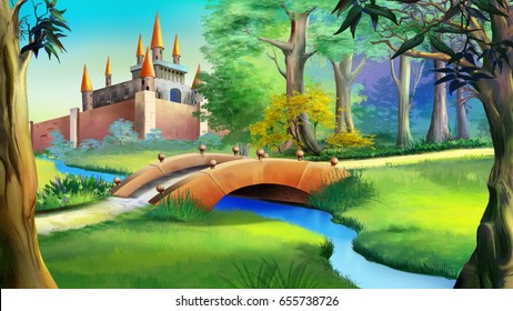 Landscape and Fairy tale