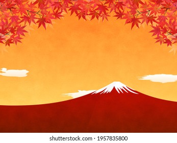 富士山 紅葉 のイラスト素材 画像 ベクター画像 Shutterstock