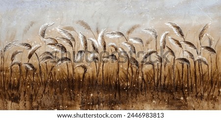 Image, Stock Photo wheat field