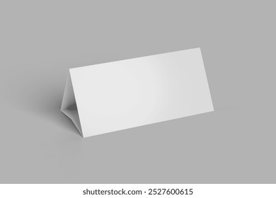 Landscape tent card for mockup
