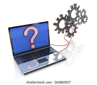 Laptop Process Software Stock Illustration 265883057 | Shutterstock