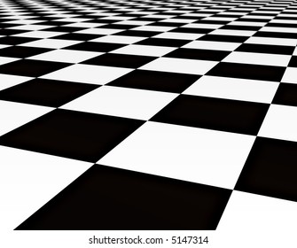 Large Black White Checker Floor Background Stock Illustration 5147314 ...