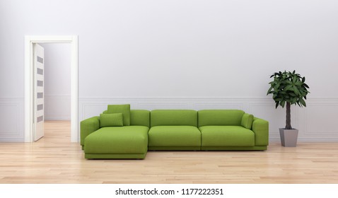 large luxury modern bright interiors apartment Living room illustration 3D rendering computer generated image  - Shutterstock ID 1177222351