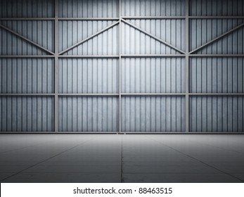 Large Warehouse Door Illuminate Spotlight