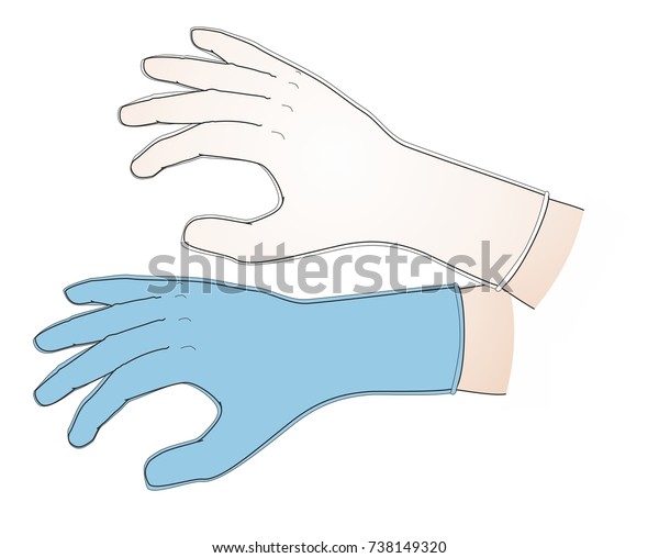 gloves used in hospital