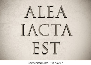 alea jacta est pronunciation