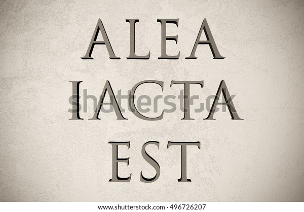 latin alea jacta est