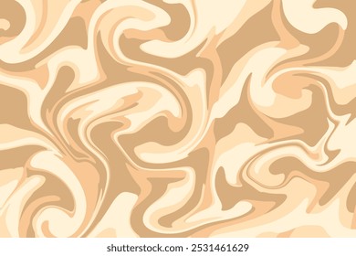 Latte abstract marble texture background