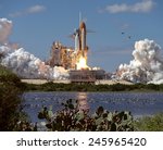 Launch of Atlantis, the 66th space shuttle mission. It was a scientific mission to study human impact on the Earth