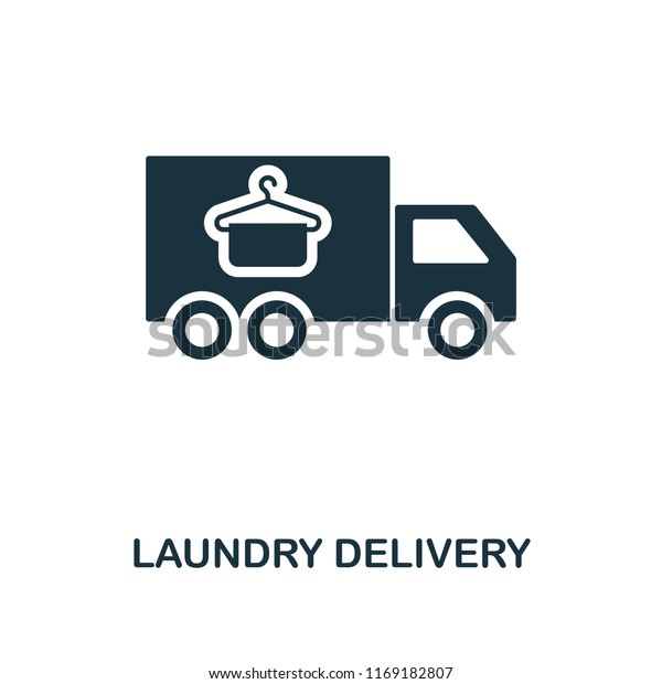 Laundry Delivery creative icon. Simple element
illustration. Laundry Delivery concept symbol design from cleaning
collection. Can be used for mobile and web design, apps, software,
print.