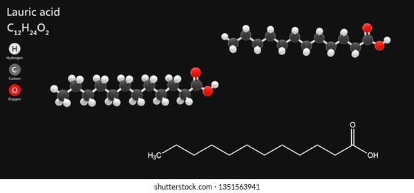 Lauric Acid Images, Stock Photos & Vectors | Shutterstock