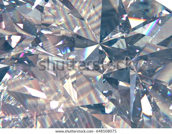 三角形の三角形の重なりテクスチャーのダイヤモンドまたは結晶の形の背景 3dレンダリングモデル のイラスト素材
