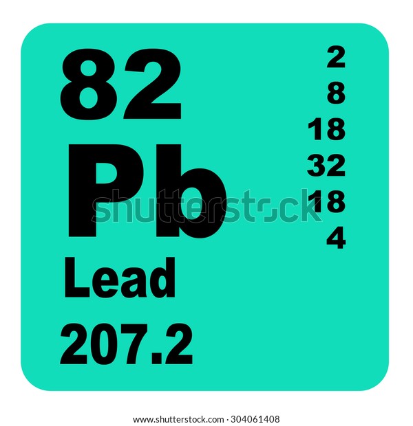 Lead Periodic Table Elements Stock Illustration 304061408 | Shutterstock