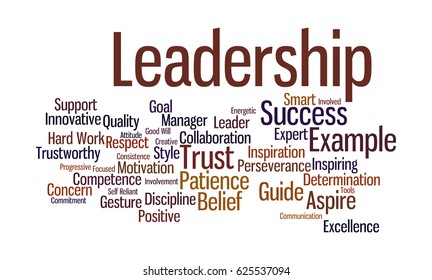 Leadership Word Cloud Stock Illustration 625537094 | Shutterstock