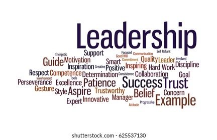 Leadership Word Cloud Stock Illustration 625537130 | Shutterstock