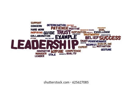 Leadership Word Cloud Stock Illustration 625627085 | Shutterstock