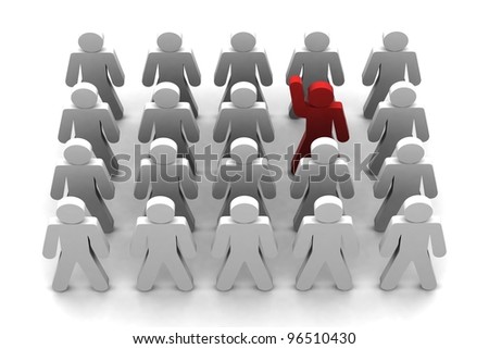 Leader,Success concept