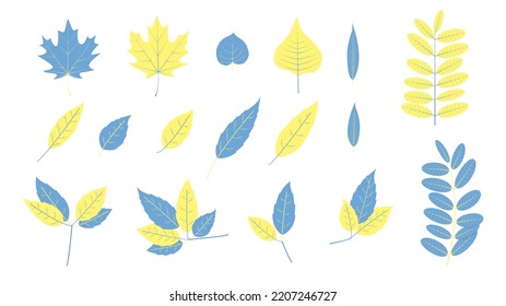 Leaf Branch Icon. Filled Leaf Silhouette Glyph.