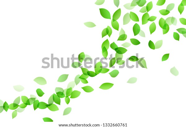 Leaf Dancing Image Background Material Stock Illustration 1332660761 ...