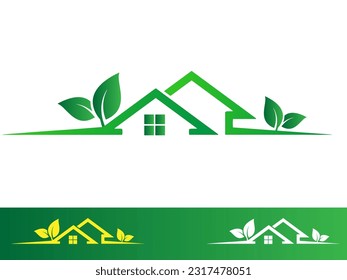 leaf home logo design,green house logo design,home leaf,house leaf,green leaf design,eco home desing,leaf vactor design,real estate logo design,building icon,home friendly logo,nature logo,roof design - Powered by Shutterstock