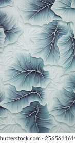 Leaf pattern with some paint on  texture plant.
