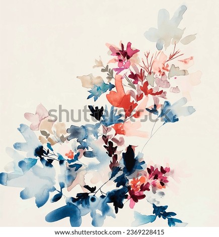 Similar – Image, Stock Photo Flowers Background Style