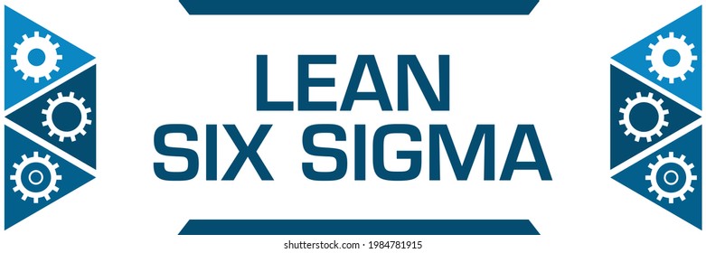 Lean Six Sigma Concept Image Text Stock Illustration 1984781915 ...