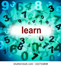 Learn Education Showing Development Train And Tutoring