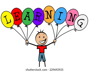 Learning Balloons Representing Training School And Train