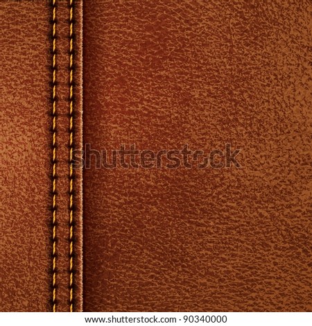 Leather texture. Raster copy of vector illustration
