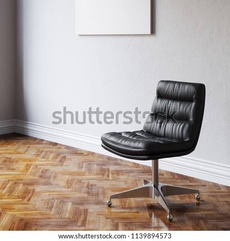 Similar – Foto Bild Bürostuhl im leeren Zimmer