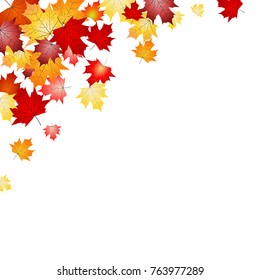 Leaves Corners Background Stock Illustration 763977289 | Shutterstock