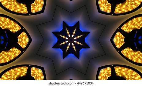 Led lights background