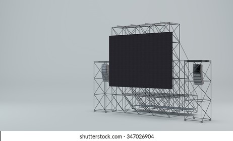 Led Screen With Sound Portals