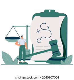 Legal Outsourcing Abstract Concept  Illustration. Litigation Support, Legal Research, Paralegal Services, Attorney Assistant, Forensic Accounting, Law Firm, Affidavit Abstract Metaphor.