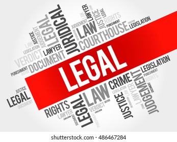 Legal Word Cloud Concept Stock Illustration 486467284 | Shutterstock