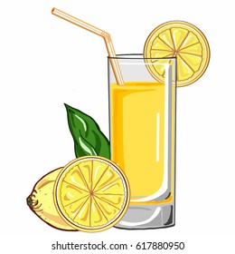 
lemonade with lemon icon