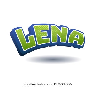 205 Lena name Images, Stock Photos & Vectors | Shutterstock