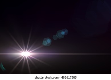 Lens Flare Effect Stock Illustration 488617585 | Shutterstock