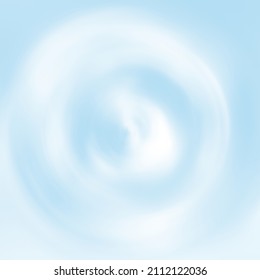 Lens flare effect soft blue white retro vortex or whirl effect, spiral circle wave with abstract water swirl, sky lights in soft baby pink white, blinking sun burst, lens	