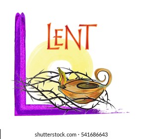 Lent Purple Images, Stock Photos & Vectors | Shutterstock