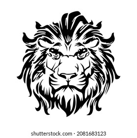 Leon Black White Illustration Design Art For Print