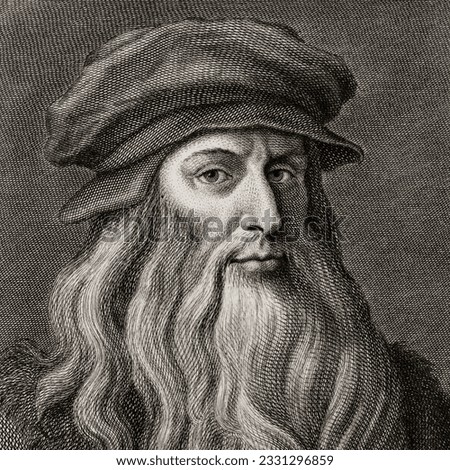Leonardo da Vinci self portrait 
