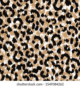 Leopard Pattern Design Animal Pattern Stock Illustration 1549384262 ...