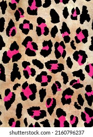 Diseño patrones leopardo 