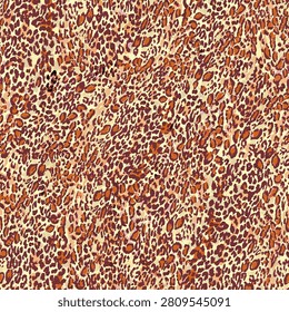 Leopard pattern seamless design animal leather elegance