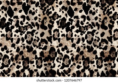 leopard pattern skin fur