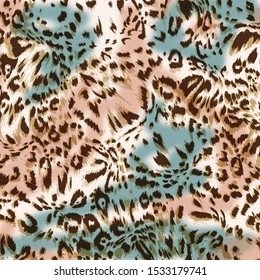 Leopard pattern for textile or wallpaper., pattern fills, print, gift wrap, scarf, carpet, animal,